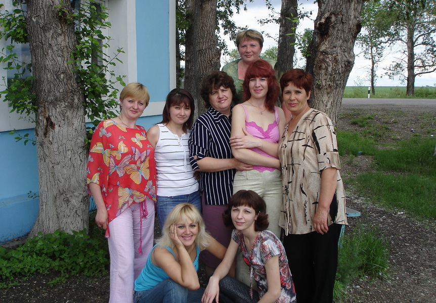 Коллектив Ивановской соцзащиты 2006 год