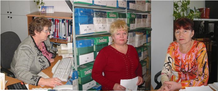 Ходус Валентина Алексеевна, Неня Татьяна Фёдоровна, Хоменко Галина Антоновна