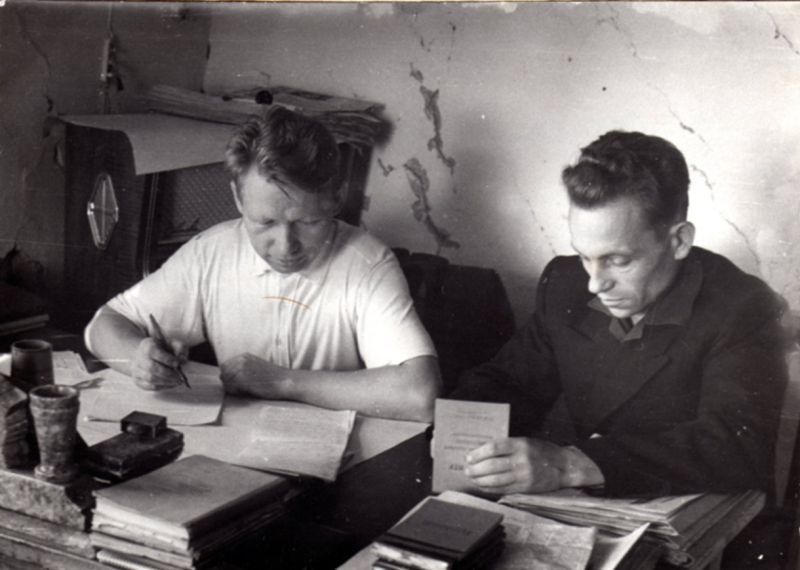 коллектив редакции газеты Амурец 2004г