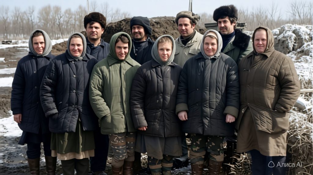 Константиноградовка. Бригада овощеводов