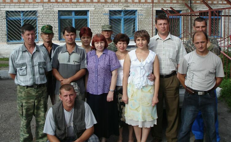 Коллектив работников электросвязи с. Ивановка